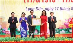 Lễ kỷ niệm 110 năm Ngày sinh đồng chí Lương Văn Tri